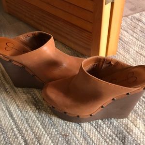 Jessica Simpson Wedge Mules